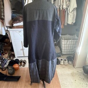 Magnolia Pearl Black and Gray Over Coat